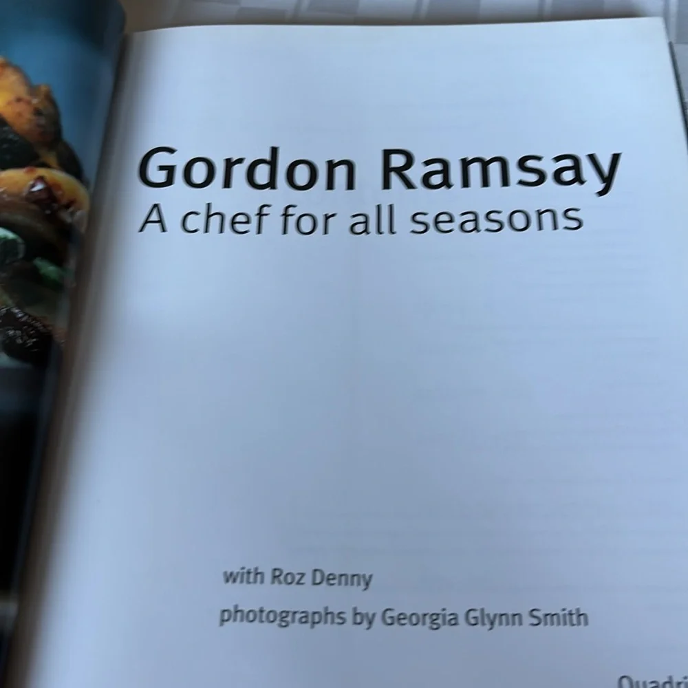 Gordon Ramsay Cookbook - Picture 2 of 3